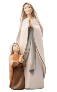 Madonna Lourdes mit Bernadette modern