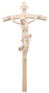 Christus Benedikt mit Kreuz gebogen