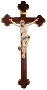 Cristo Benedetto con croce barocca