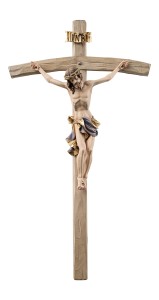 Christus Insam mit Kreuz gebogen