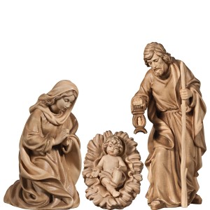 A-The Holy Family "A" O 4pcs. - stained 2...