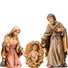 A-The Holy Family "B" O 4pcs. - color - 10 cm