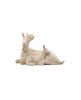 SI Goat lying with kid - natural - 9 cm