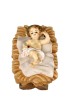 Holy child and cradle baroque crib