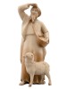 LI Herdsman looking with sheep - stained 3 shades - 12 cm