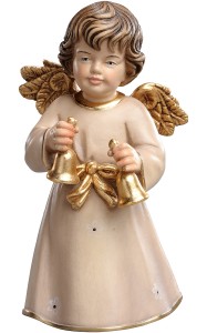 Light Angel with bells - color - 5 cm